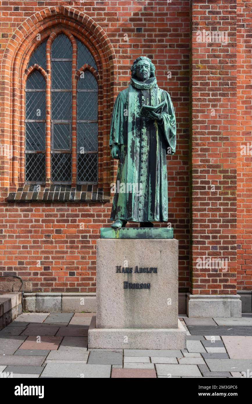 Bishop Hans Adolf Brorson, Ribe, South Jutland, Denmark Stock Photo - Alamy