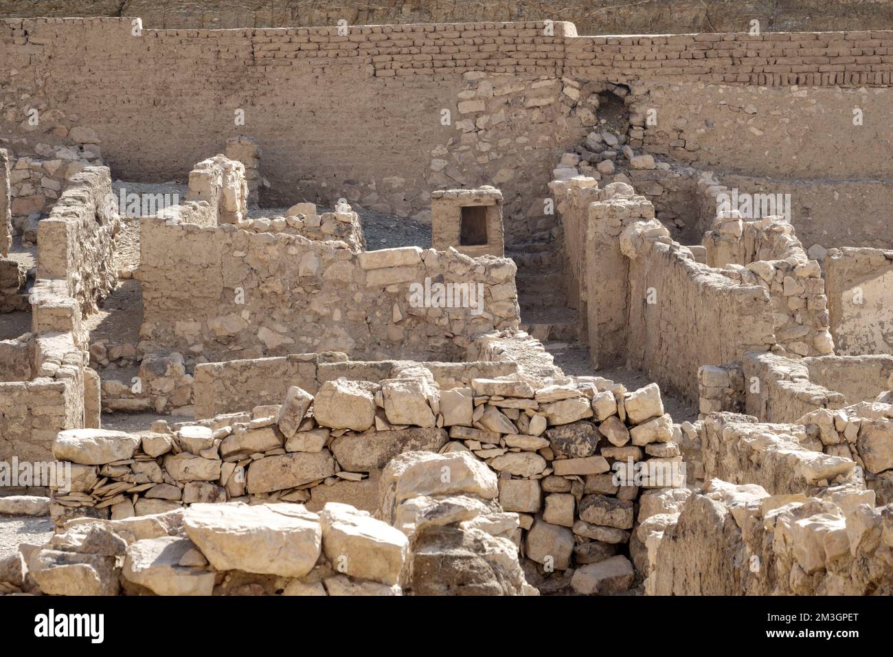 Deir el Medina: The Workers' Village on the West Bank Luxor, Egypt Stock Photo