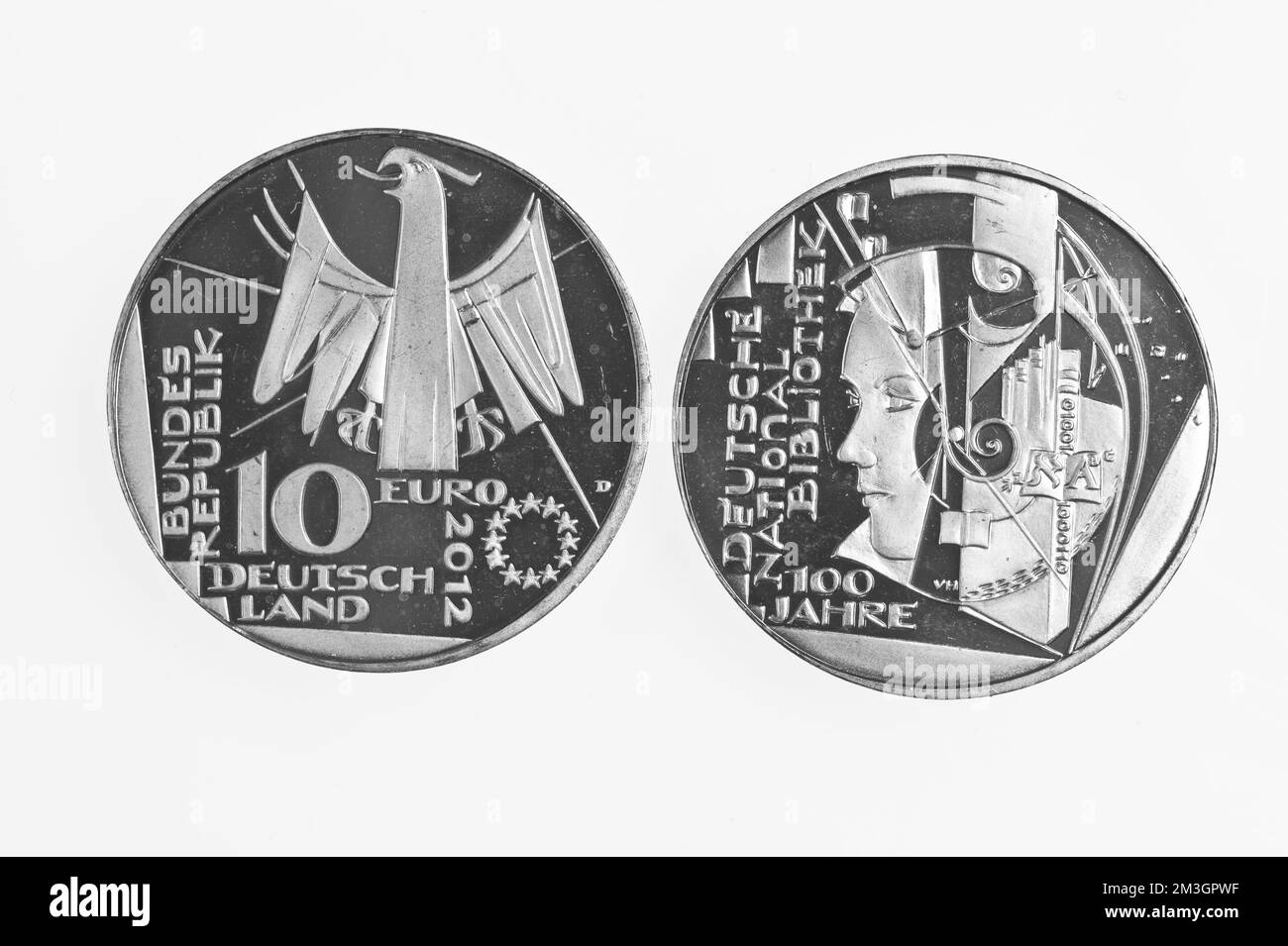 German coin Black and White Stock Photos & Images - Alamy