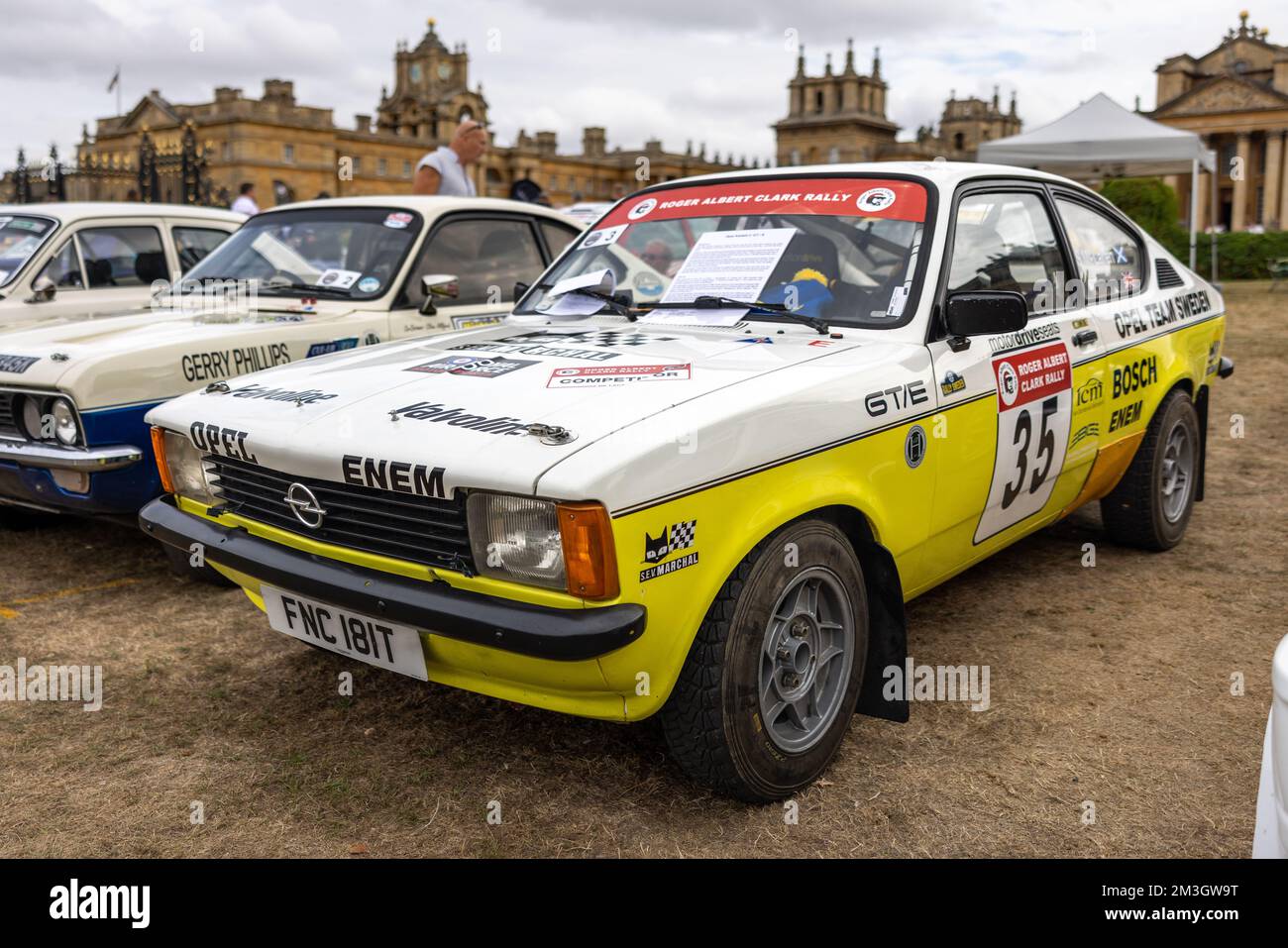 1979 Opel Kadett GT/E ‘FNC 181T’ on display at the Concours d’Elégance Supercar motor show held at Blenheim Palace on the 4th September 2022. Stock Photo