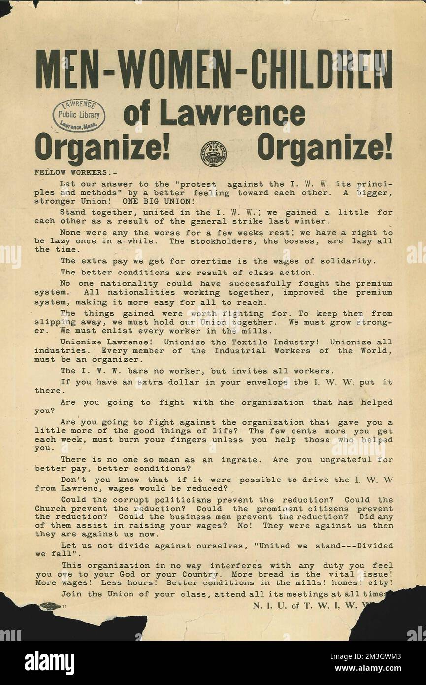 1912 textile mill hires stock photography and images Alamy