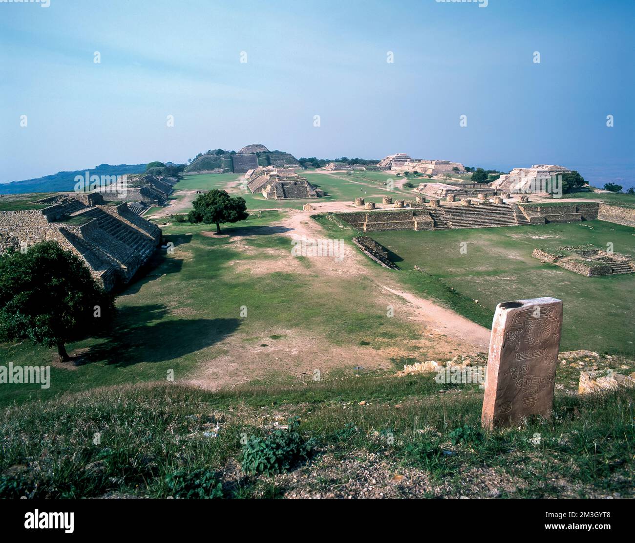 Archaeological zone of Monte Alban, Oaxaca, Mexico Stock Photo Alamy