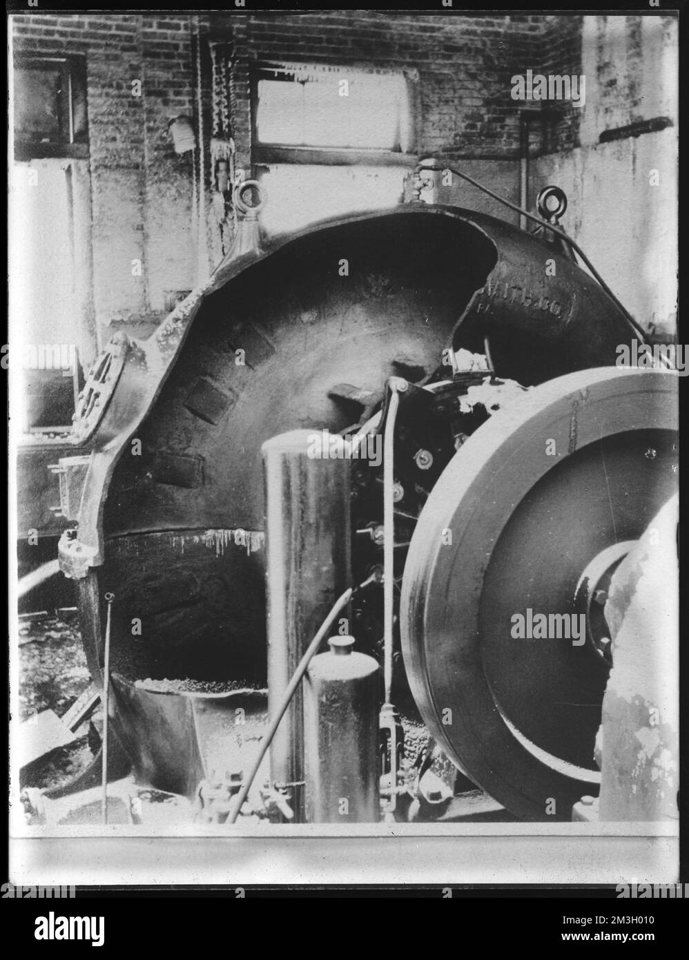 Metropolitan Water Works Miscellaneous, break in turbine, Mass., ca