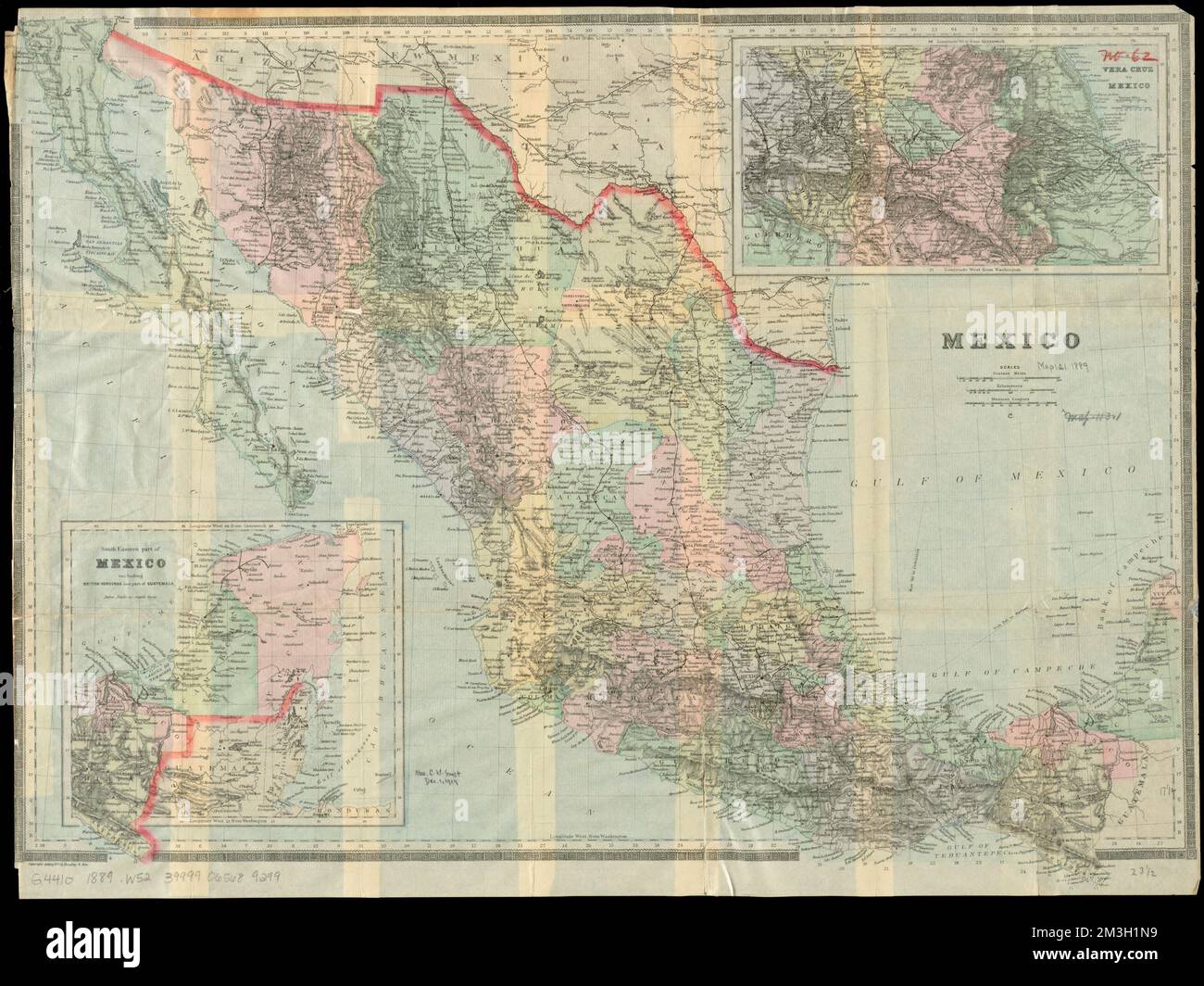 Mexico Mexico Maps Norman B - Mexico Mexico Maps Norman B Leventhal Map Center Collection 2M3H1N9 
