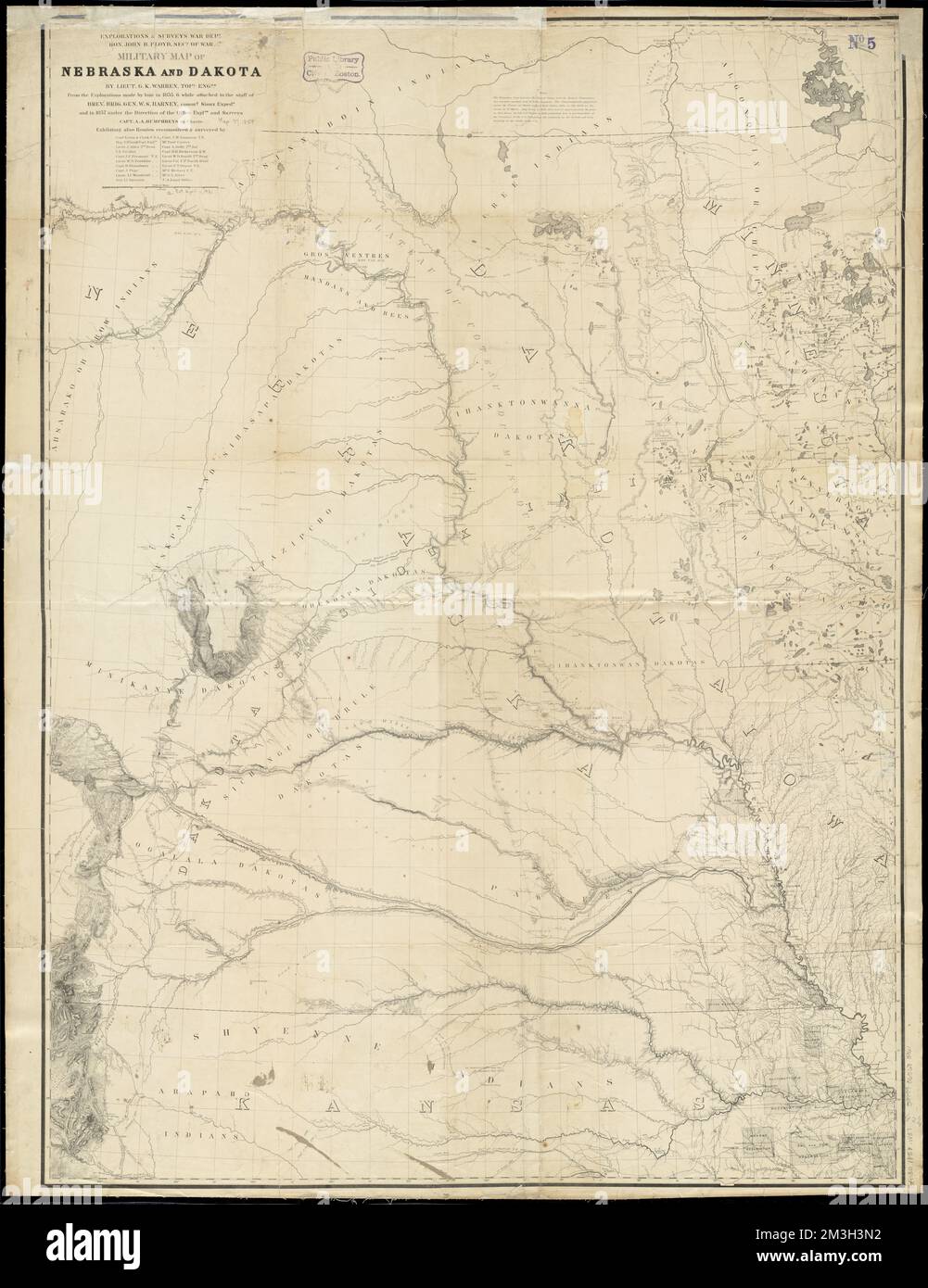 Military map of Nebraska and Dakota - Military Map Of Nebraska And Dakota Northwestern States Maps Indians Of North America West North Central States Maps Nebraska Maps North Dakota Maps South Dakota Maps West North Central States Maps United States Territorial Expansion Maps Norman B Leventhal Map Center Collection 2M3H3N2 
