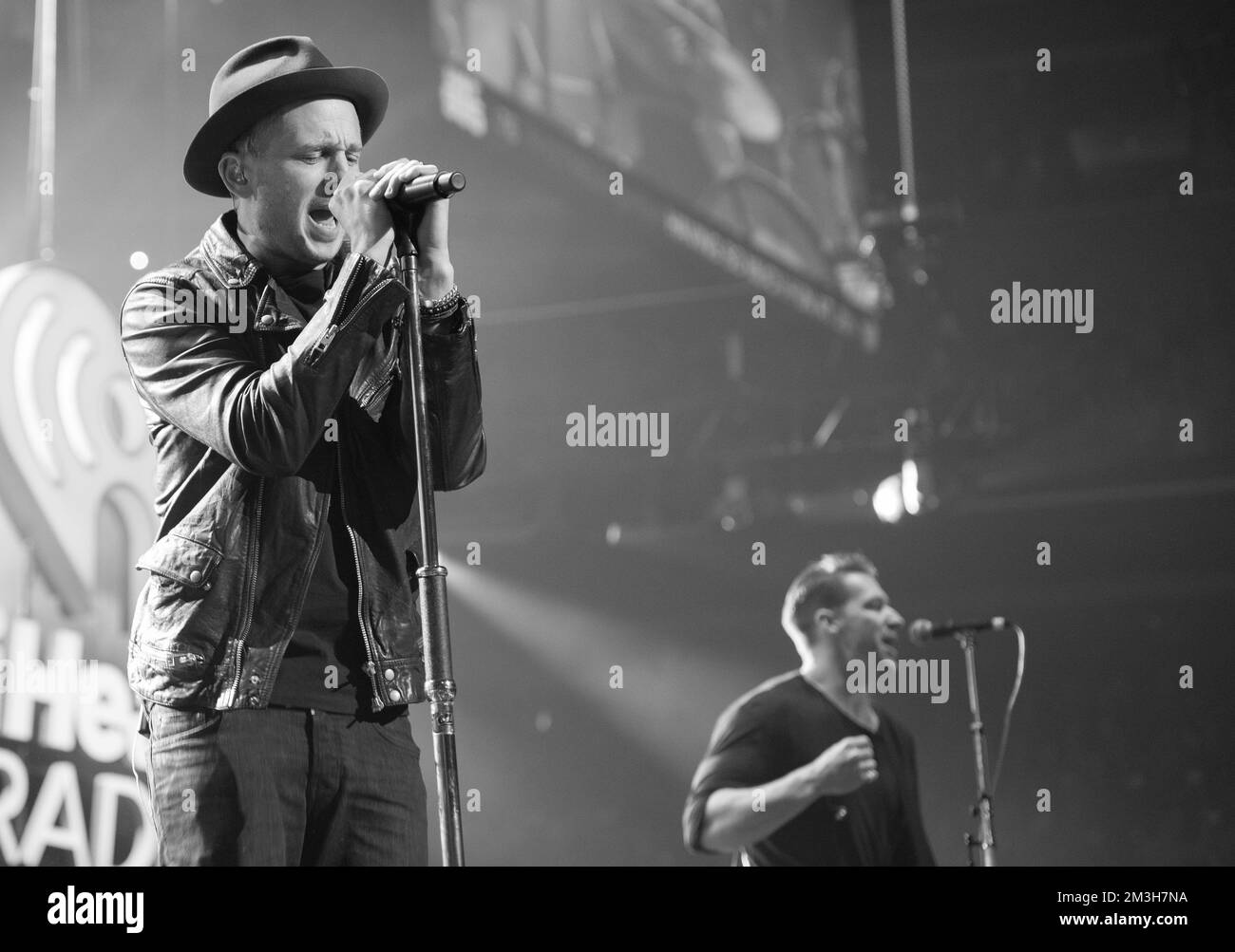 IHeart Radio Jingle Ball One Republic in concert Stock Photo Alamy