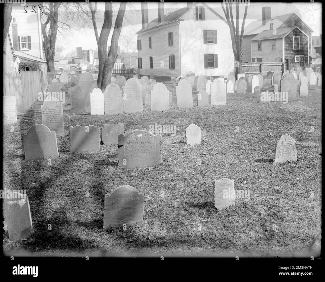 Monuments, Salem, Charter Street Cemetery, gravestones of Richard More