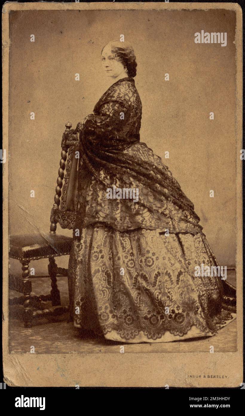 Mrs. Hermann Vezin , Actresses, Vezin, Jane Elizabeth, 1827-1902, Carte