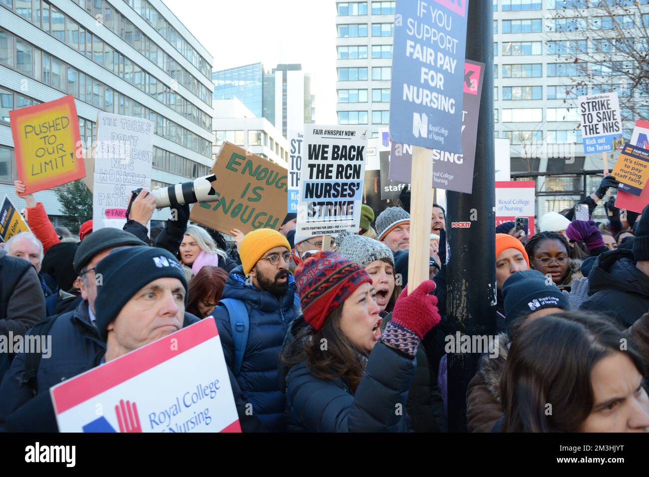 The largest strike in RCN history started on the 15th December as ...