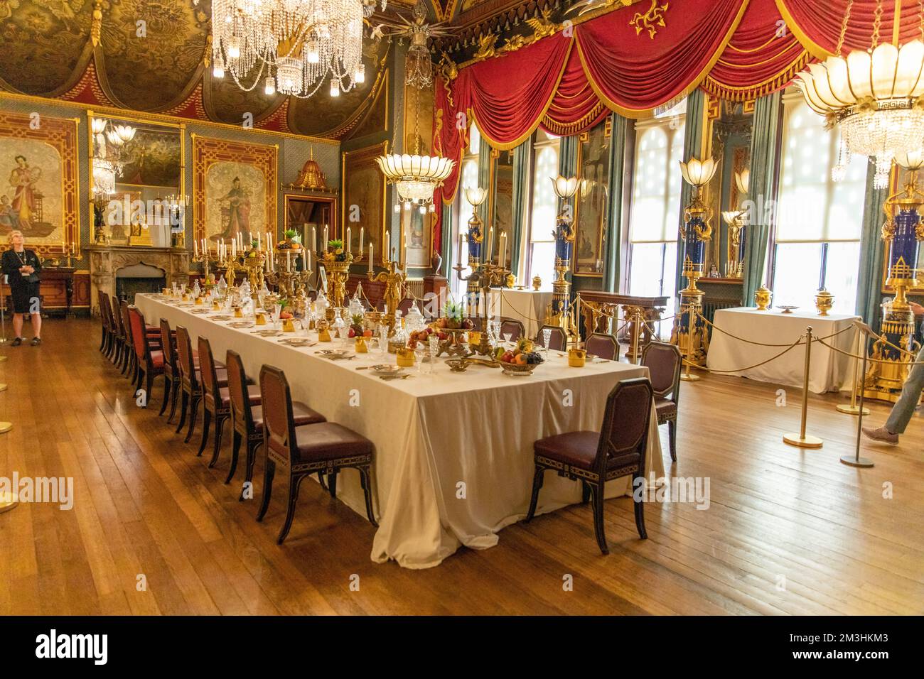 The banqueting Hall at the Royal Pavilion in Brighton Stock Photo - Alamy