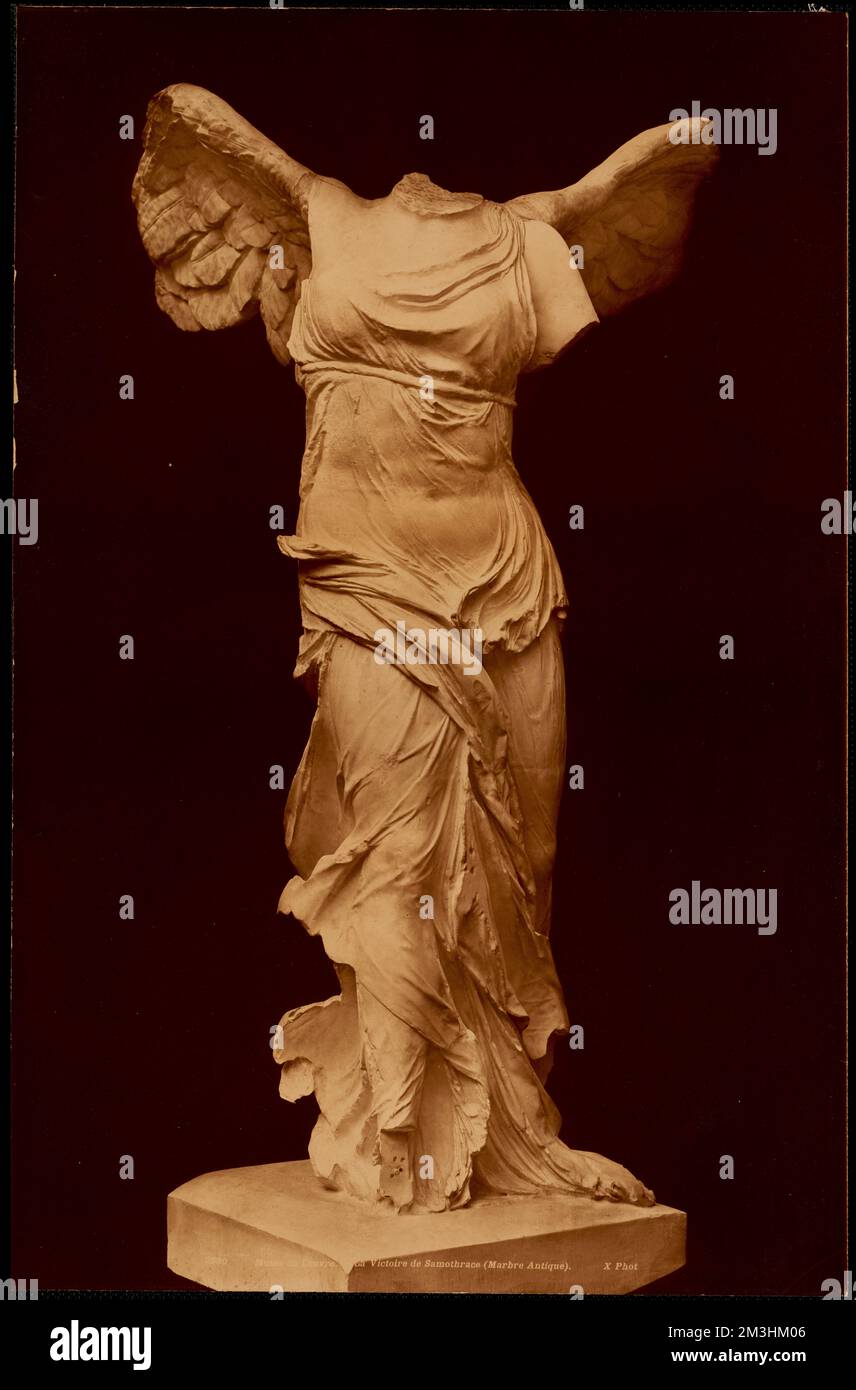 Musée du Louvre. La Victoire de Samothrace (marbre antique