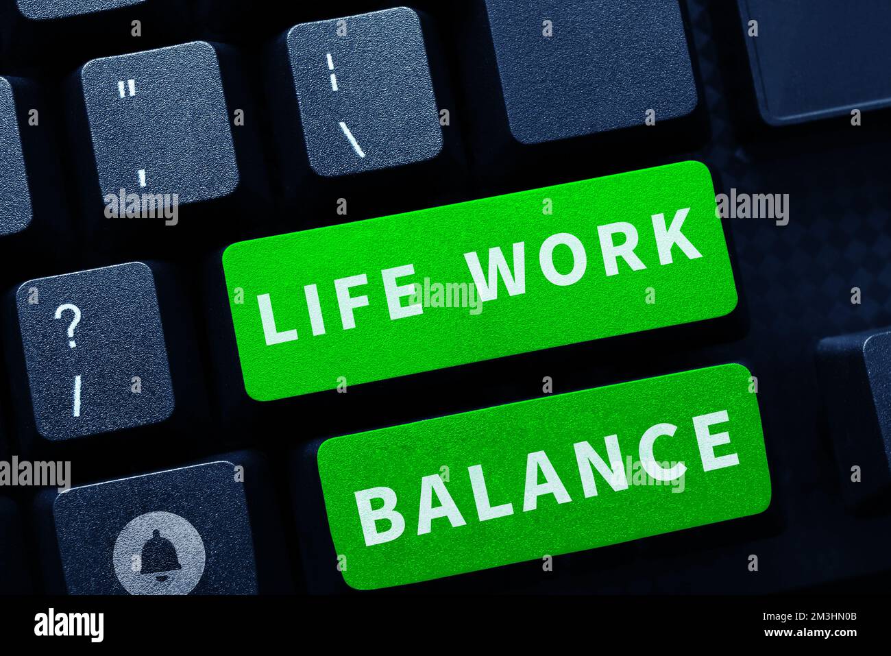 Conceptual caption Life Work Balance. Concept meaning stability person