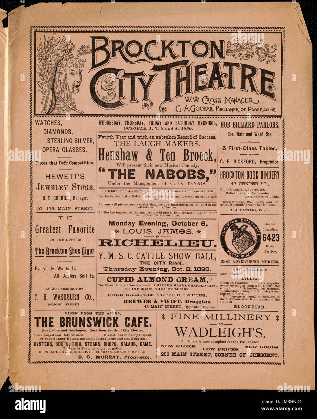 The nabobs , Entertainment, Brockton Public Library Archival Collection