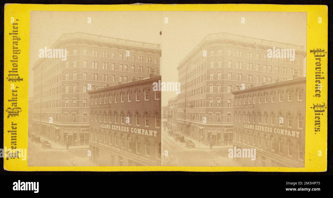 Narragansett , Buildings, Commercial streets Stock Photo Alamy
