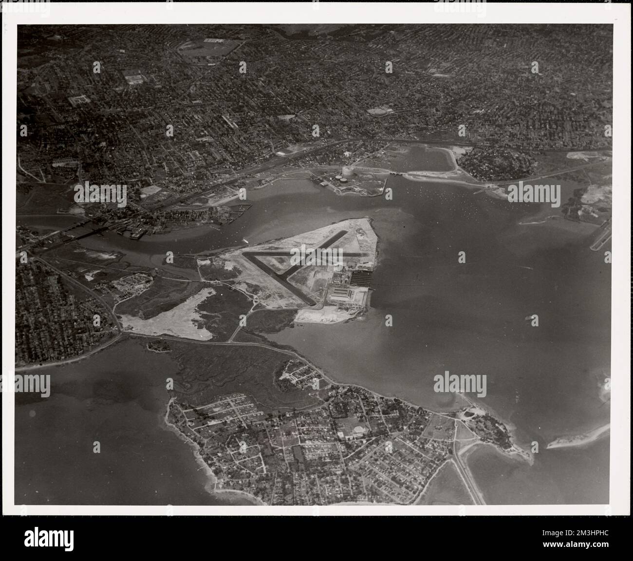 N.A.S. Squantum, MA from East10000 feet , Air bases. Photographs of