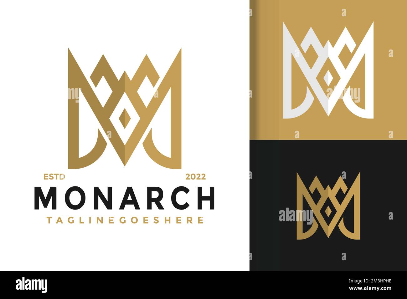 Monarch logo hi-res stock photography and images - Alamy