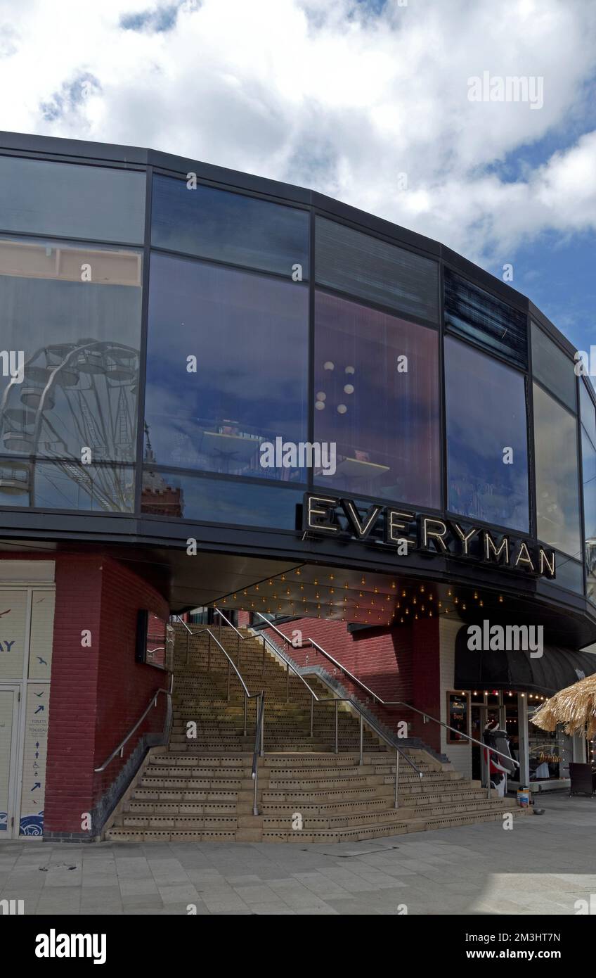 Everyman Theatre Cafe section. Cardiff Bay. 2022. cym Stock Photo Alamy