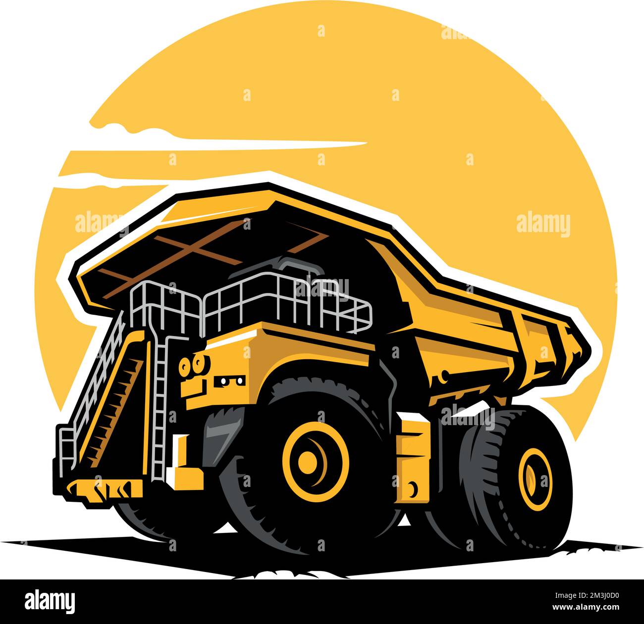 Loading Vehicle Vector A vector illustration of a loading truck Stock Vector Image & Art - Alamy