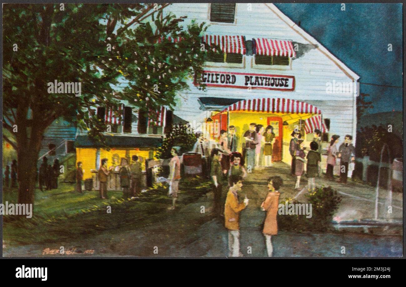 New Hampshire's summer theatre of stars, The Gilford Playhouse at Lake Winnipesaukee, Route 11B