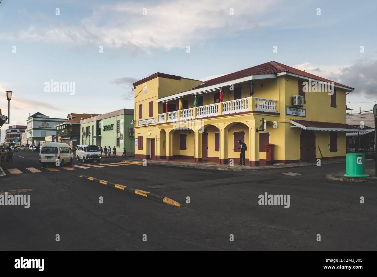 Dominica, Roseau November 12 2022 The Dominica Museum and National