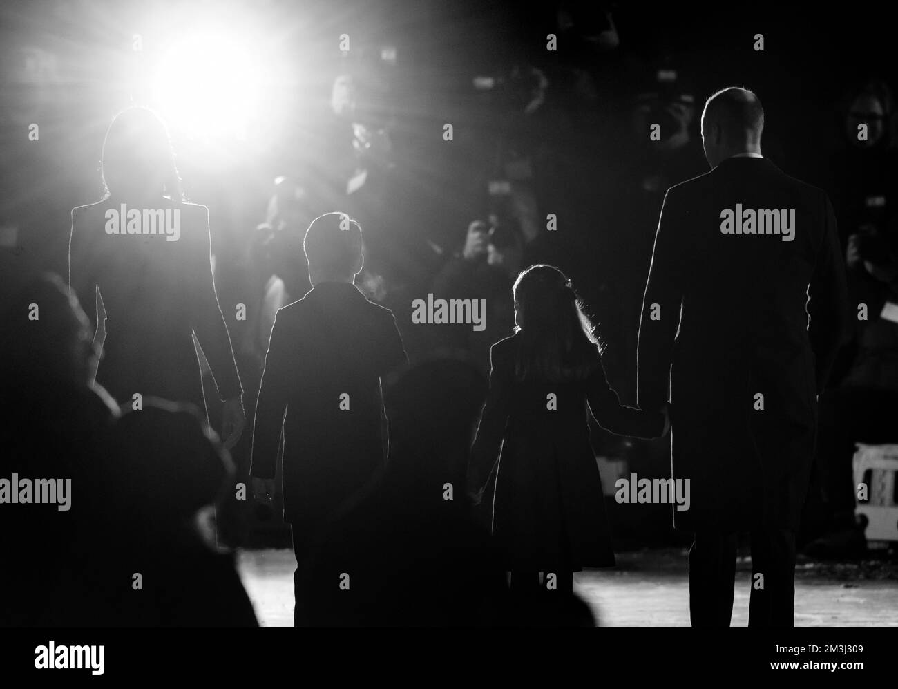 William prince of wales with catherine princess of wales Black and