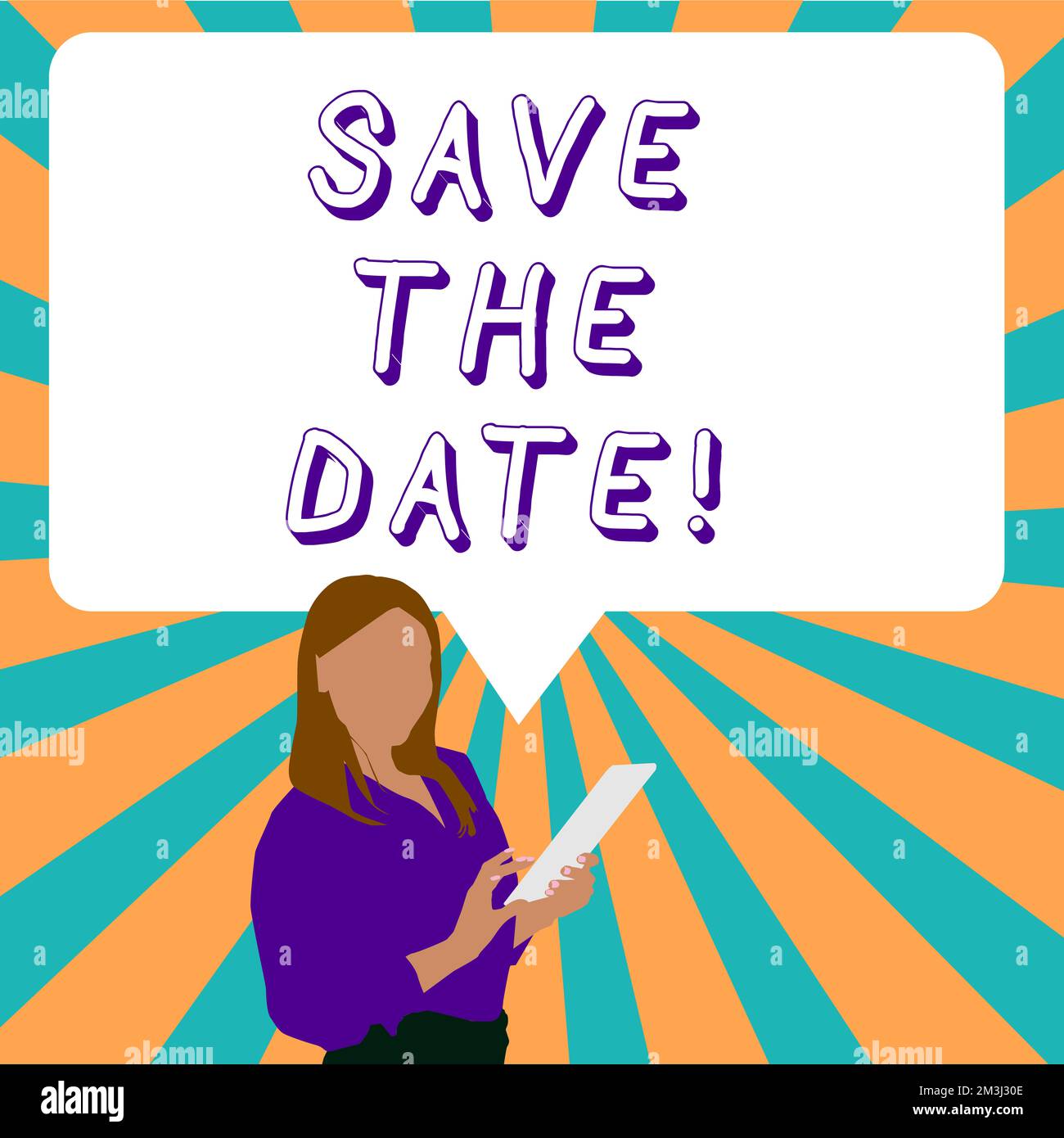 Inspiration showing sign Save The Date. Concept meaning Remembering the 