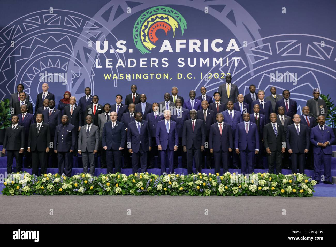 Washington DC, USA . 15th Dec, 2022. Representatives from (fourth row