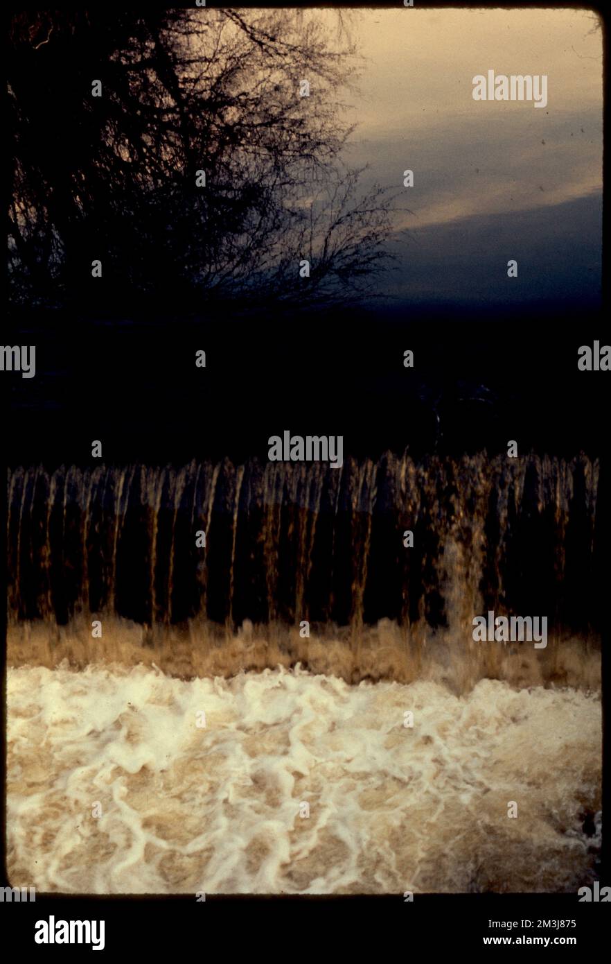 Newton Lower Falls Rt. 16 , Rivers, Dams. Photographs by Ernst