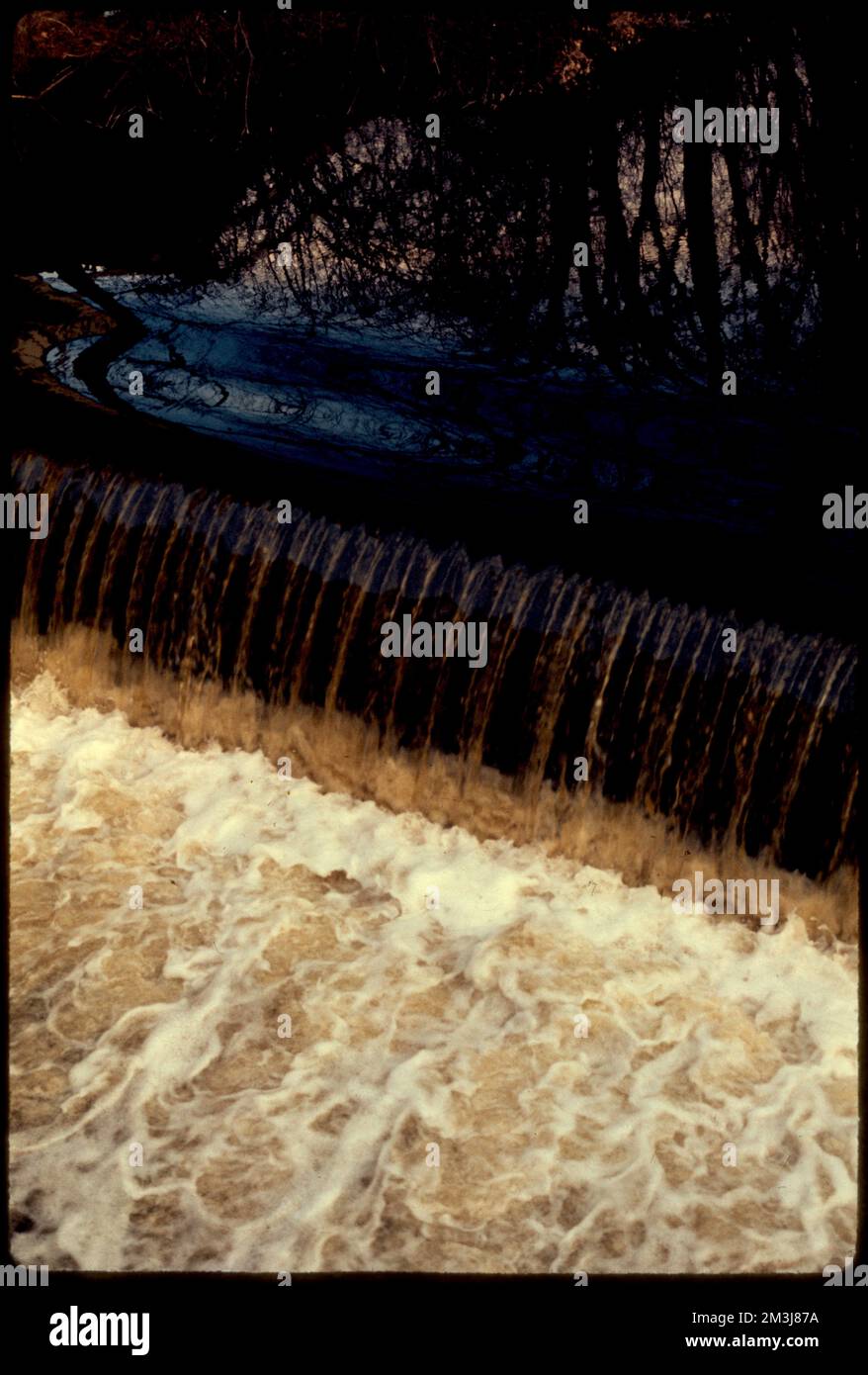 Newton Lower Falls Rt. 16 , Rivers, Dams. Photographs by Ernst