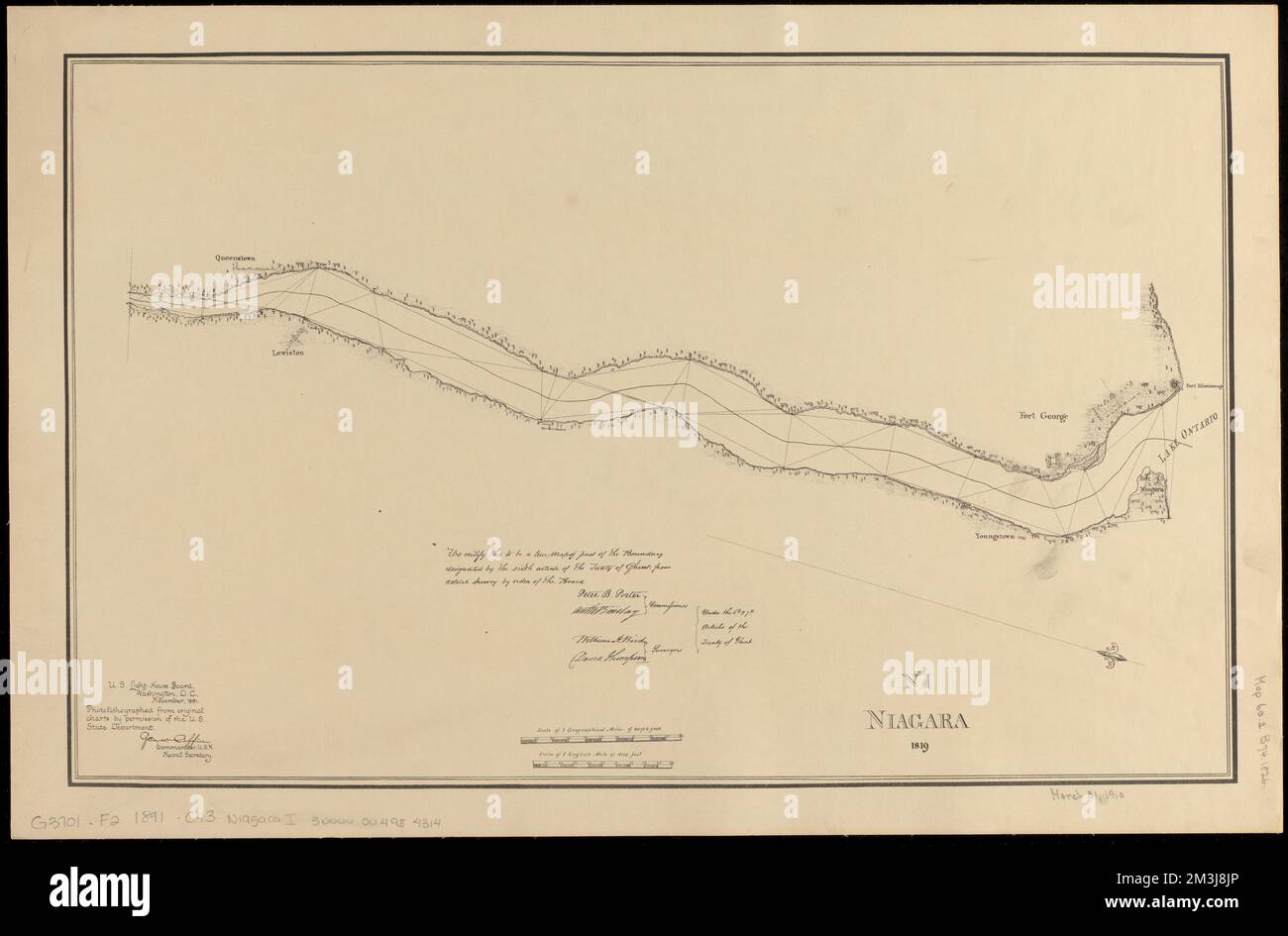 Niagara 1819 Canada Boundaries - Niagara 1819 Canada Boundaries United States Maps Niagara River Ny And Ont Maps United States Boundaries Canada Maps United States History War Of 1812 Territorial Questions Maps Norman B Leventhal Map Center Collection 2M3J8JP 