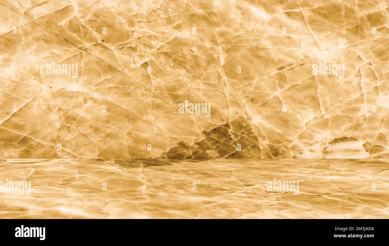 Gold background or texture and gradients shadow. Stock Photo