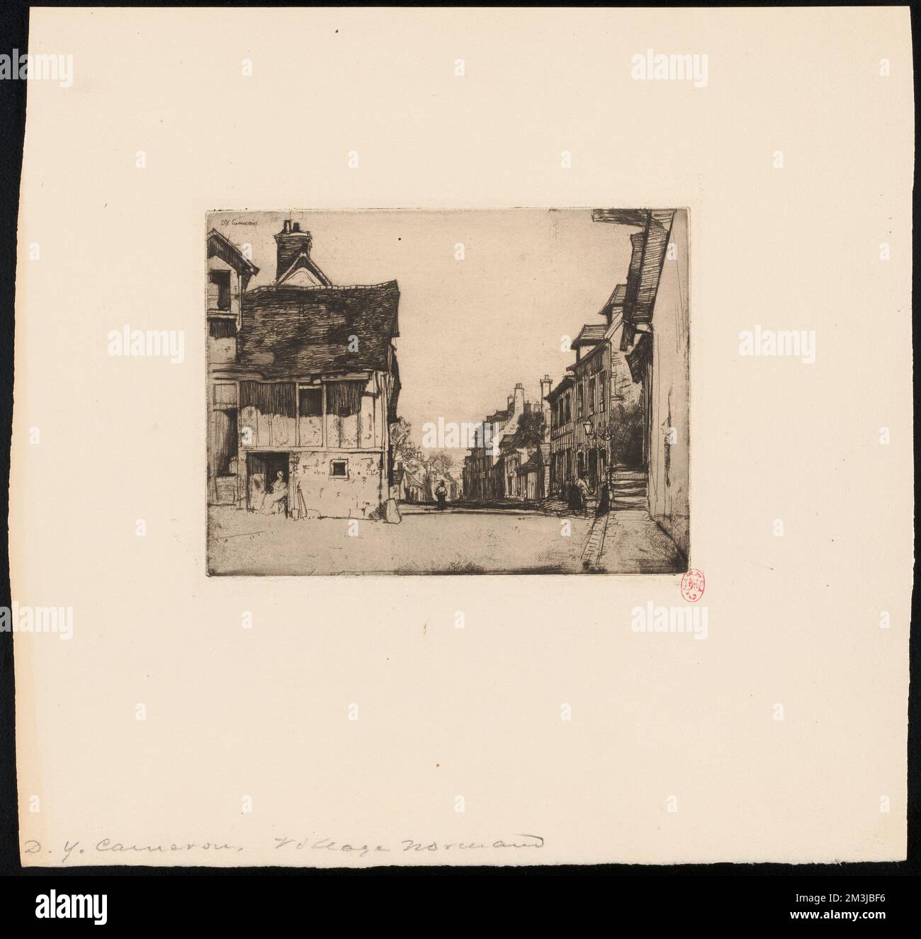 A Norman village , Houses, Cities & towns, Streets. Sir David Young ...
