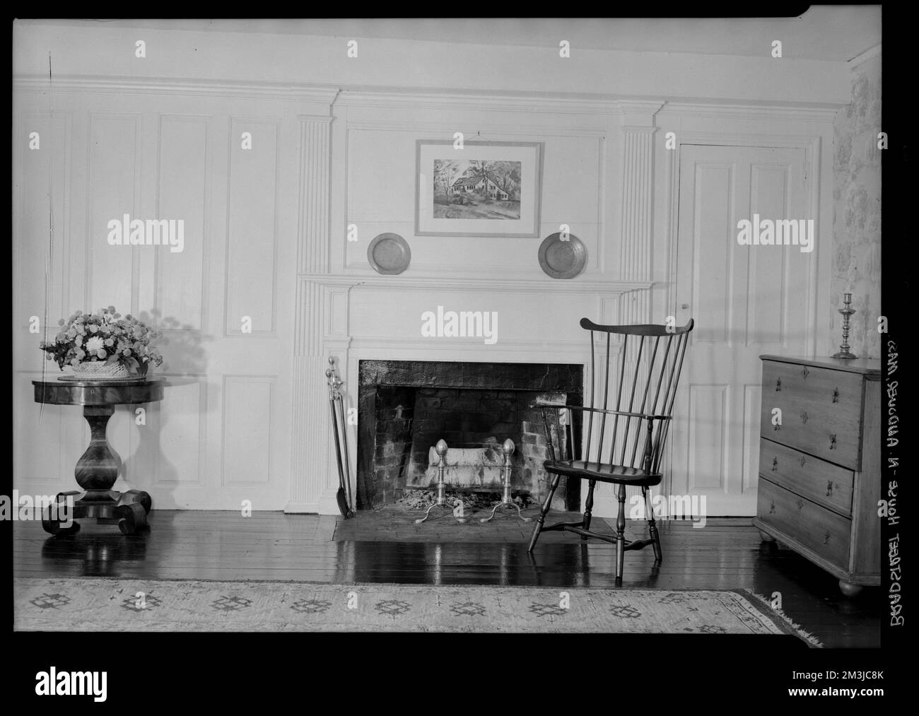 North Andover, Anne Bradstreet House, interior , Rooms & spaces