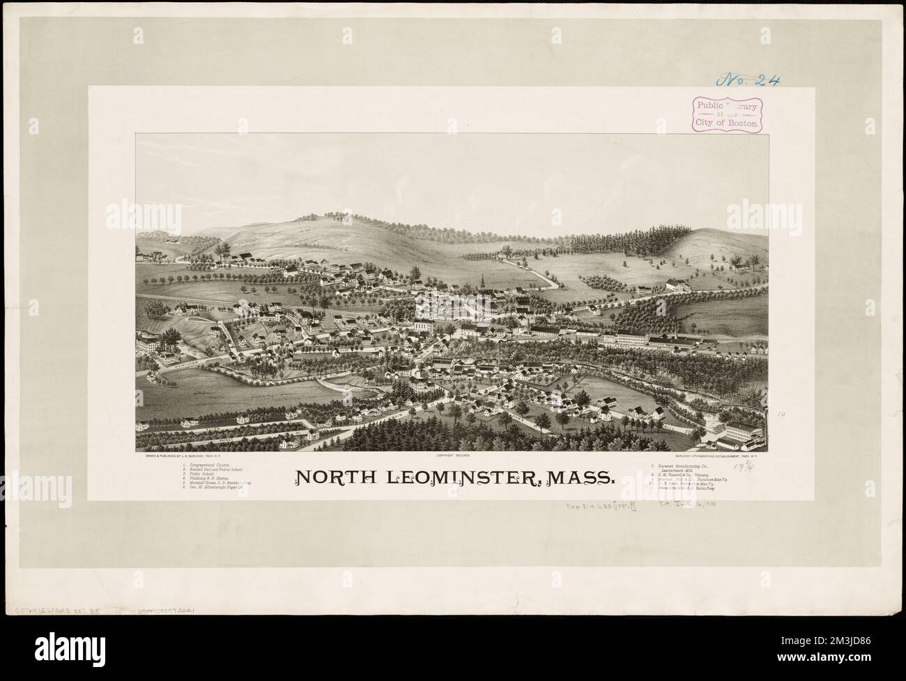 North Leominster, Mass, Aerial views