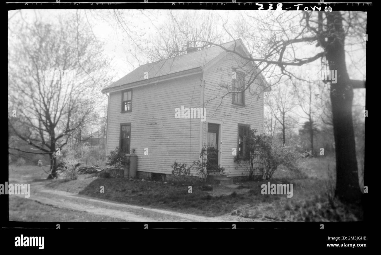 Oak Hill Rd - Touuin , Houses. Needham Building Collection Stock Photo ...