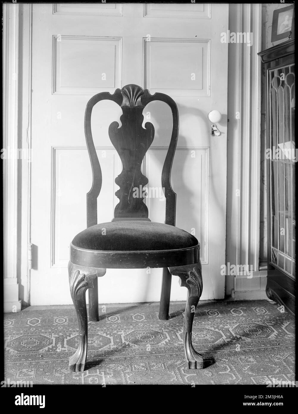 Objects, furniture, Queen Anne chair , Houses, Interiors, Chairs. Frank