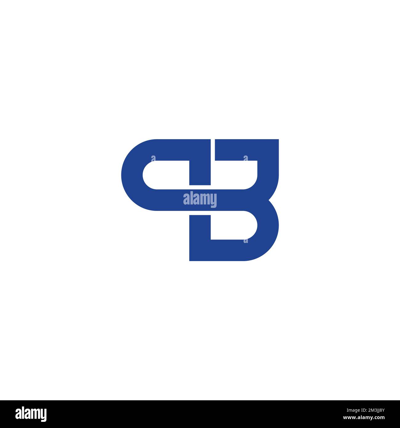 letter bq abstract overlap logo vector Stock Vector Image & Art - Alamy