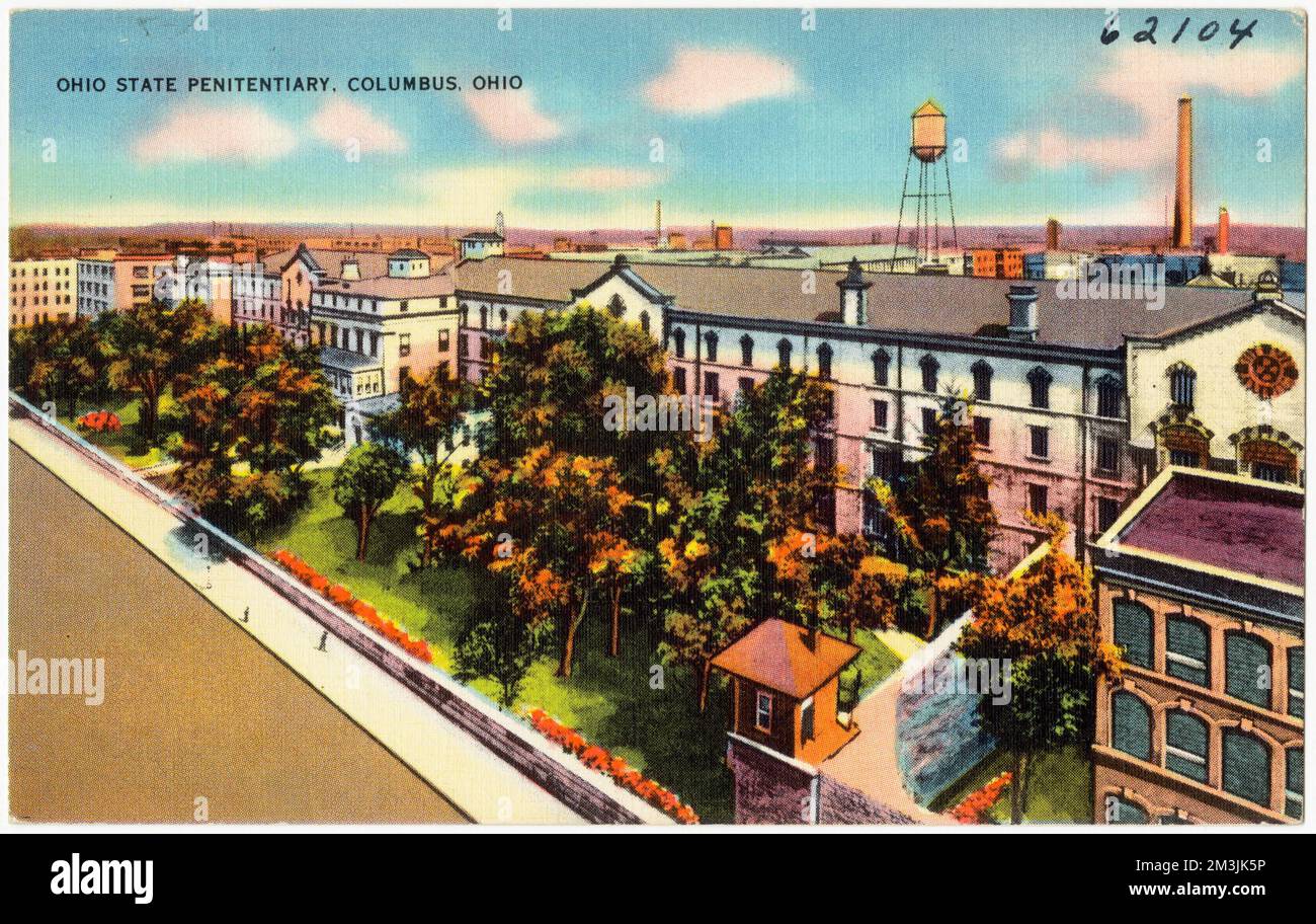 Ohio State Penitentiary, Columbus, Ohio , Tichnor Brothers Collection