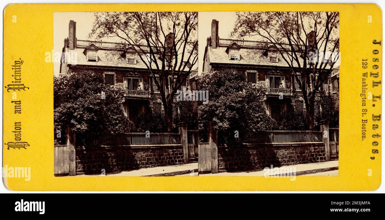 Old Hancock House , Historic buildings Stock Photo Alamy