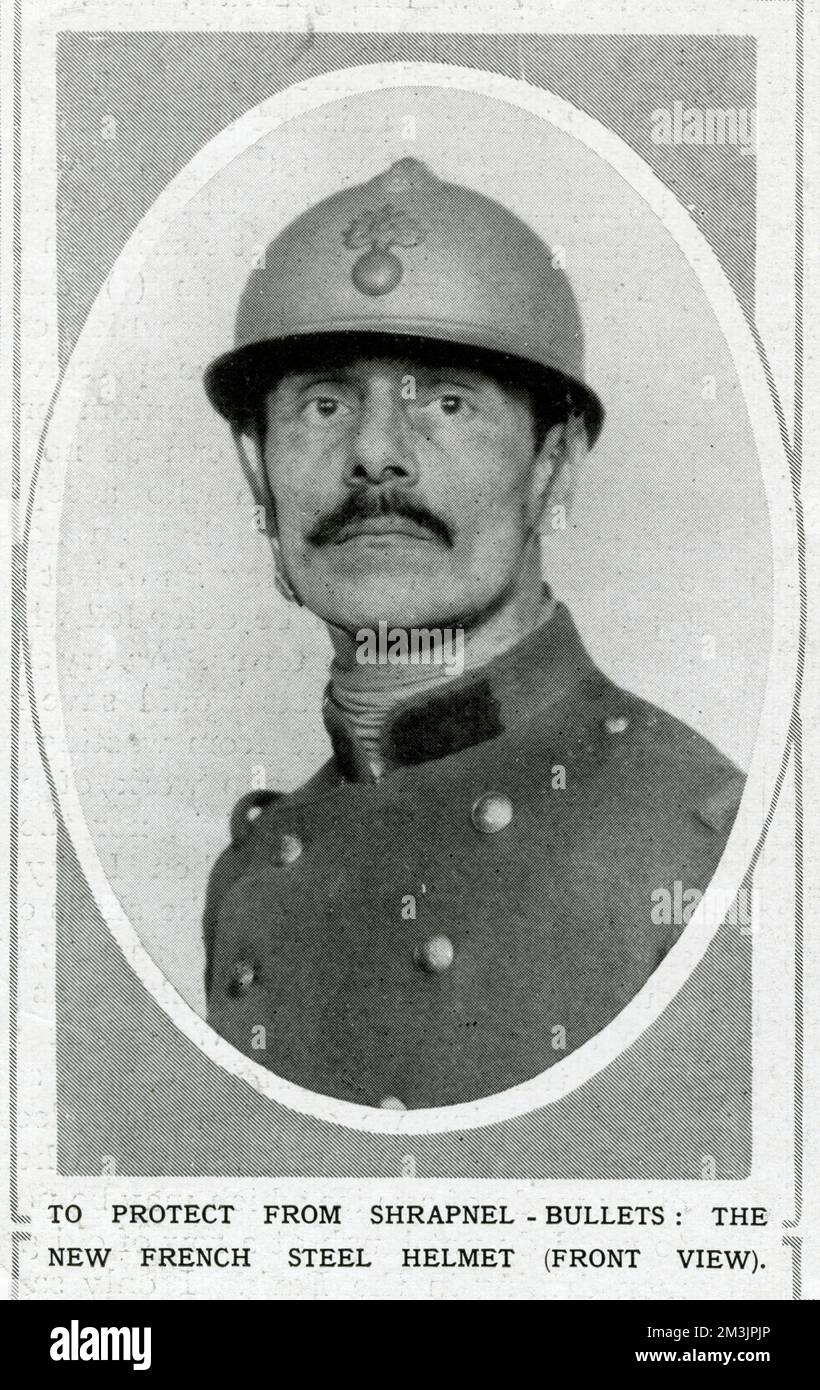 First world war helmet 1915 hi-res stock photography and images - Alamy