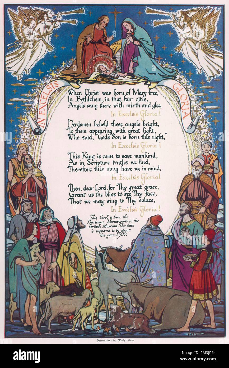 Gloria Christmas Carol 