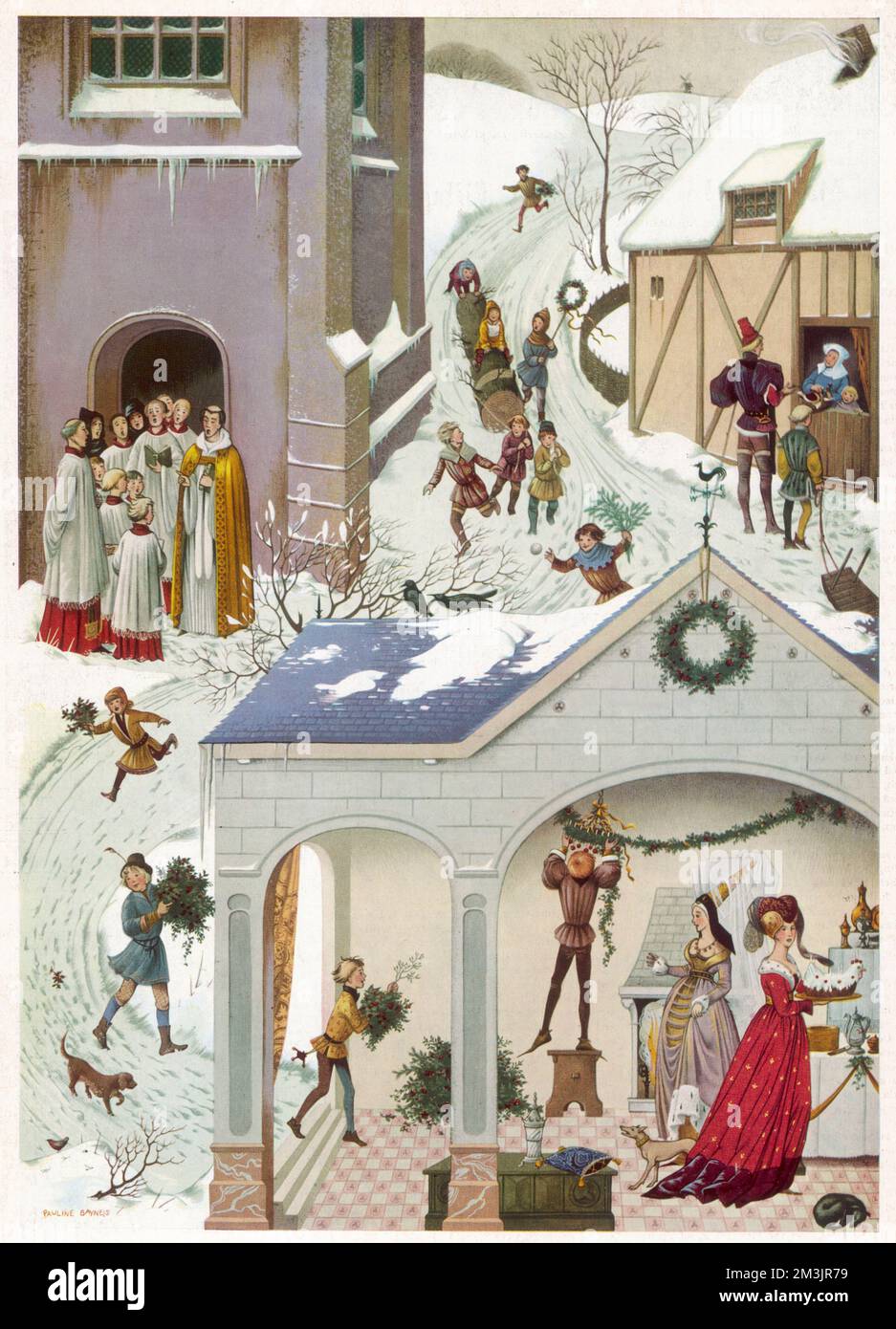 Christmas Past Stock Photo