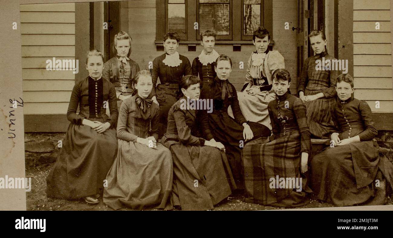 Old Village School class picture, 1890 , Schools, Students, Teachers ...