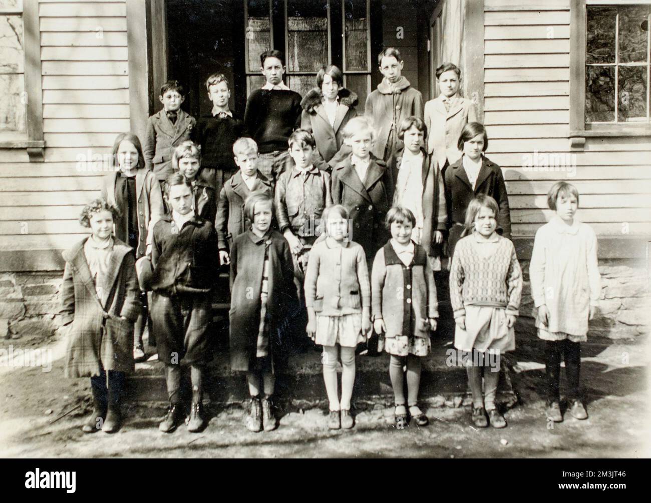 Old Village School class picture , Schools, School children, Students