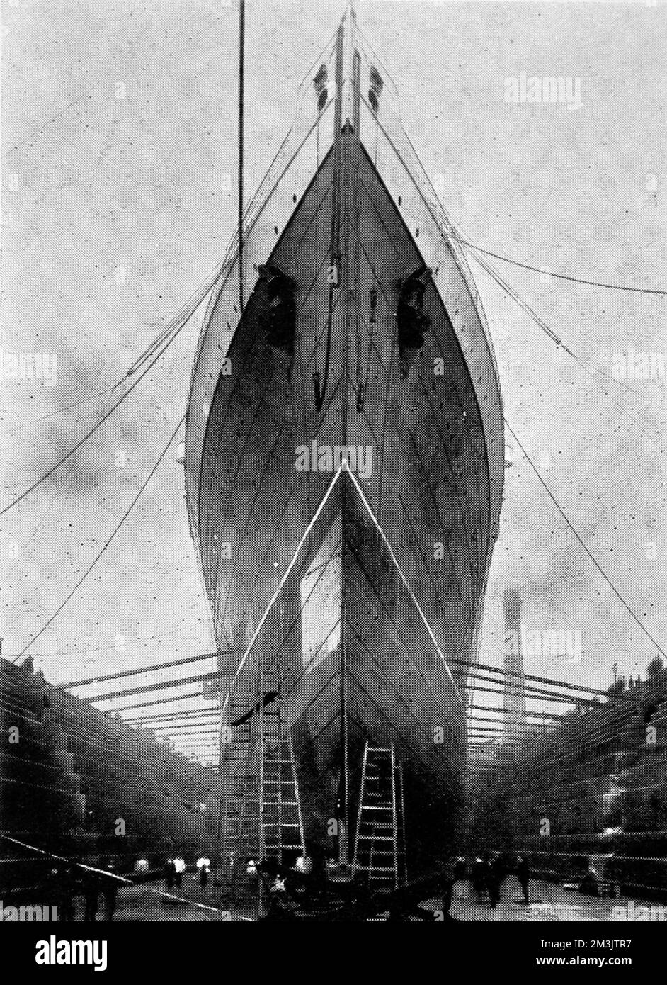 Ss lusitania Black and White Stock Photos & Images - Alamy