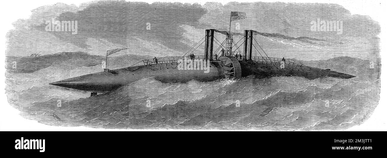 The Winans Ocean Steamer, 1858 Stock Photo - Alamy