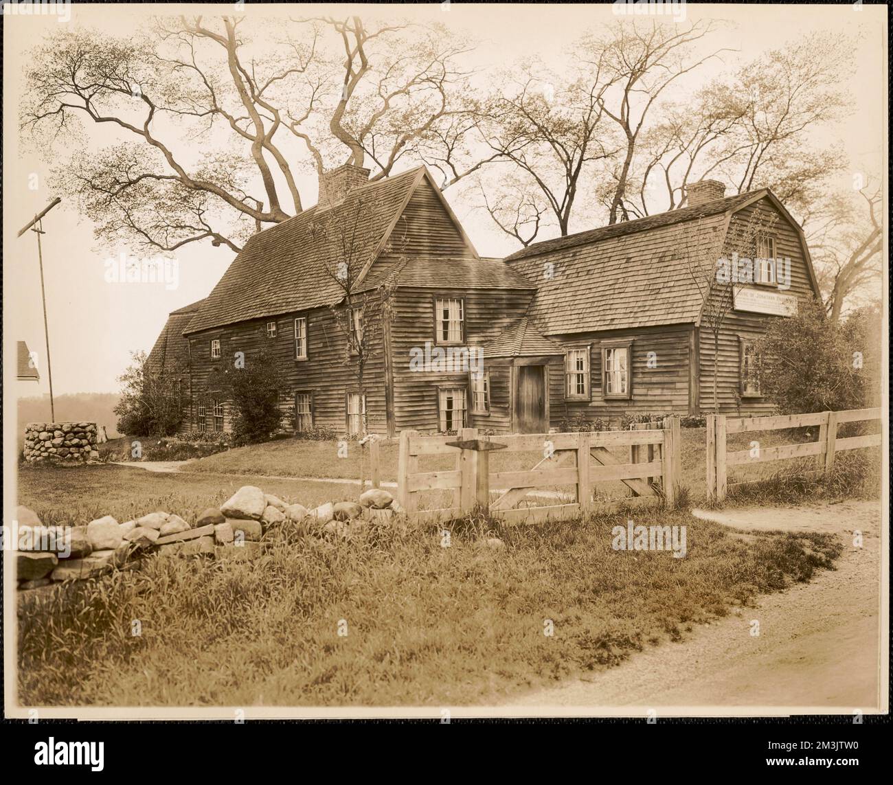 Ye Olde Jonathan Fairbanks House, Dedham, Massachusetts , Houses