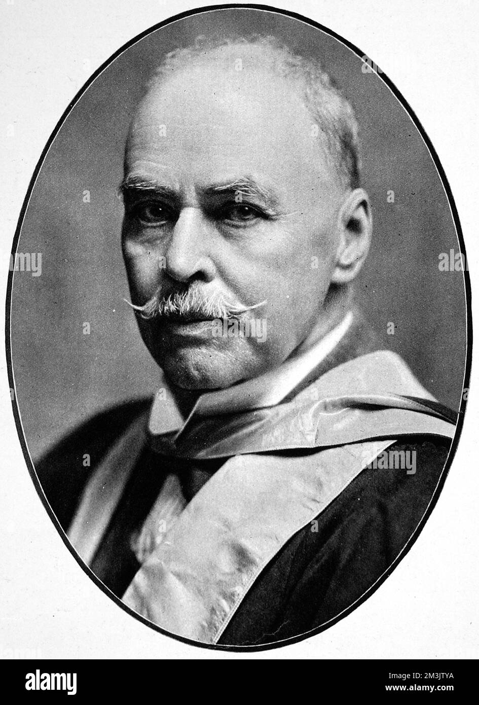 Sir Ronald Ross discovered the scientific link between mosquitoes and human malaria. In 1899 he became Professor of Tropical Medicine at the University of Liverpool. He travelled the world advising on malarial control.  1932 Stock Photo