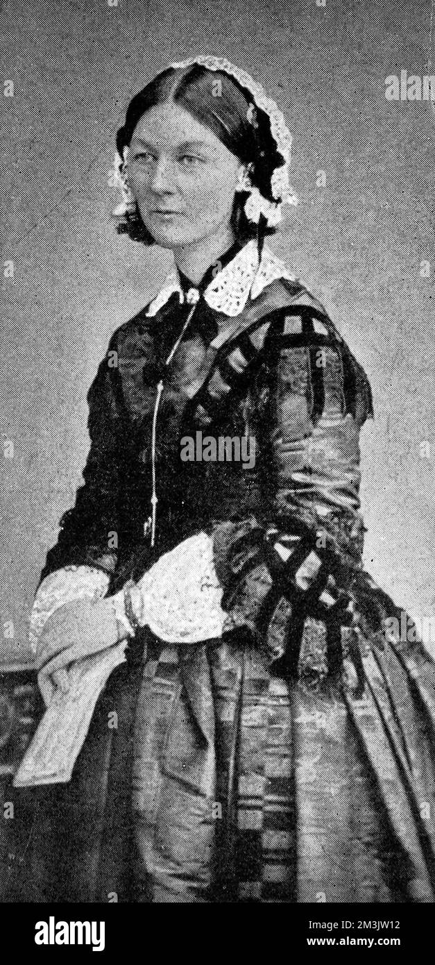 Florence Nightingale (1820 - 1910), born in Italy, she moved to England ...