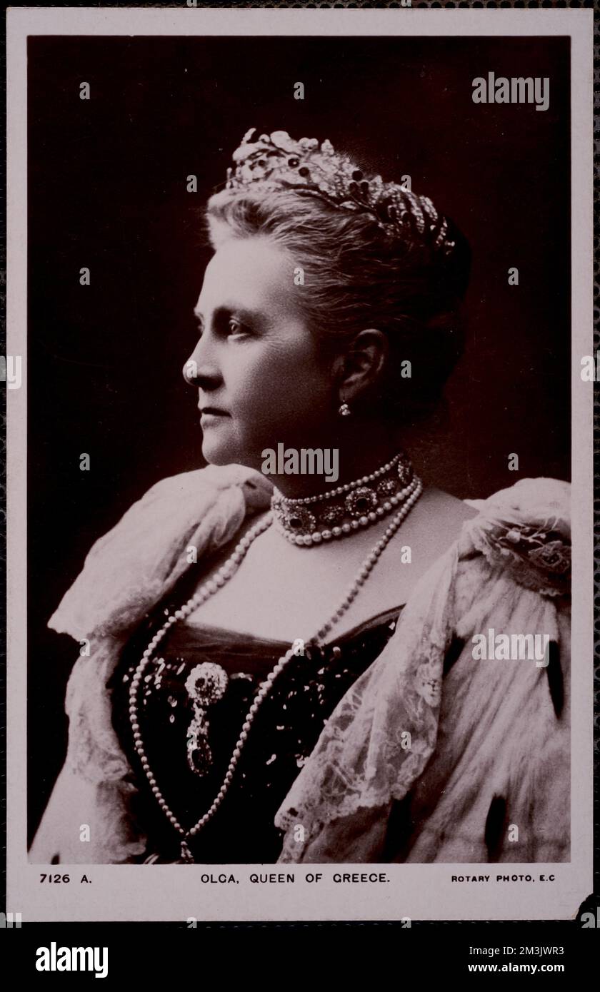 Unknown Person - Queen Olga of the Hellenes (1851-1926)